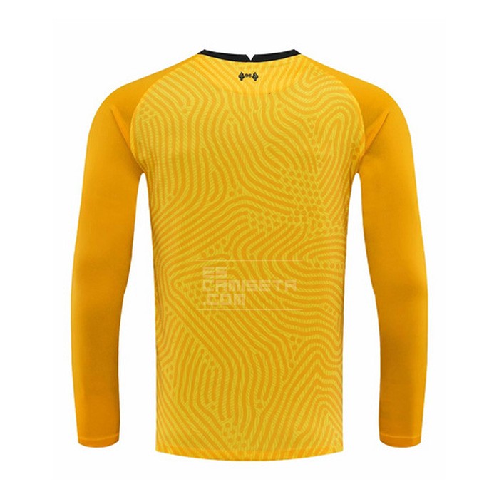 Manga Larga Camiseta Liverpool Portero 20-21 Amarillo - Haga un click en la imagen para cerrar
